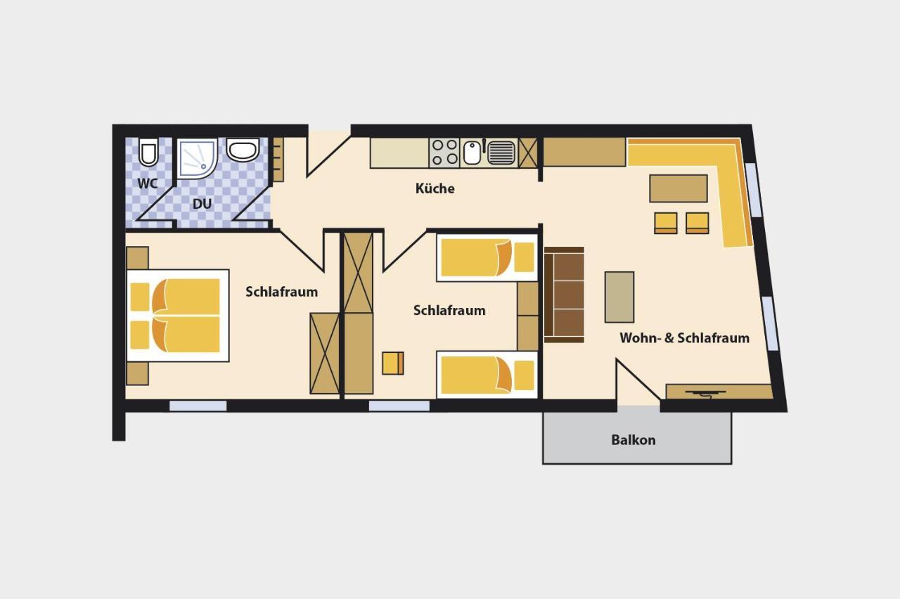Appartements Sailer 프루츠 외부 사진
